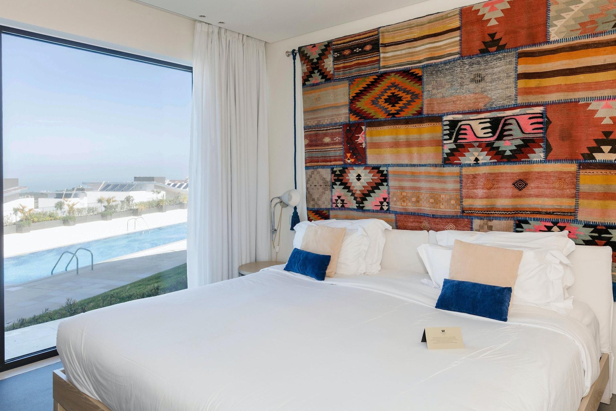 Evolutee Hotel Obidos Exterior photo A bedroom at the hotel